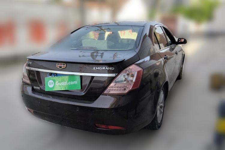 Used Geely Auto Classic Emgrand 2012 Sedan 1.8L Manual Luxury Model Rear Right 45 Deg