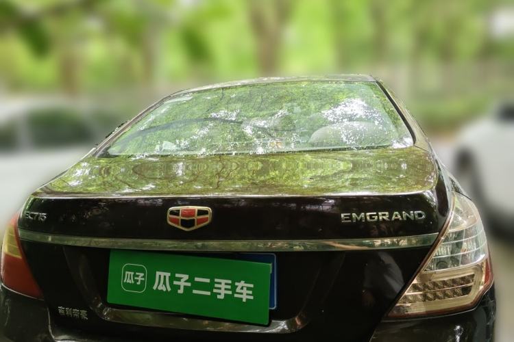 Used Geely Auto Classic Emgrand 2012 Sedan 1.5L Manual Chao Yue Huimin Model Rear
