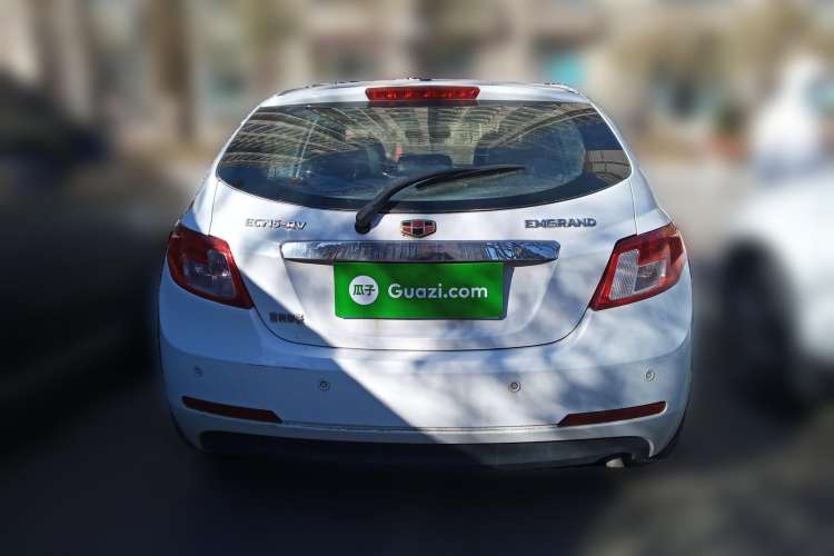 Used Geely Auto Classic Emgrand 2012 Hatchback 1.5L Manual Luxury Model Rear