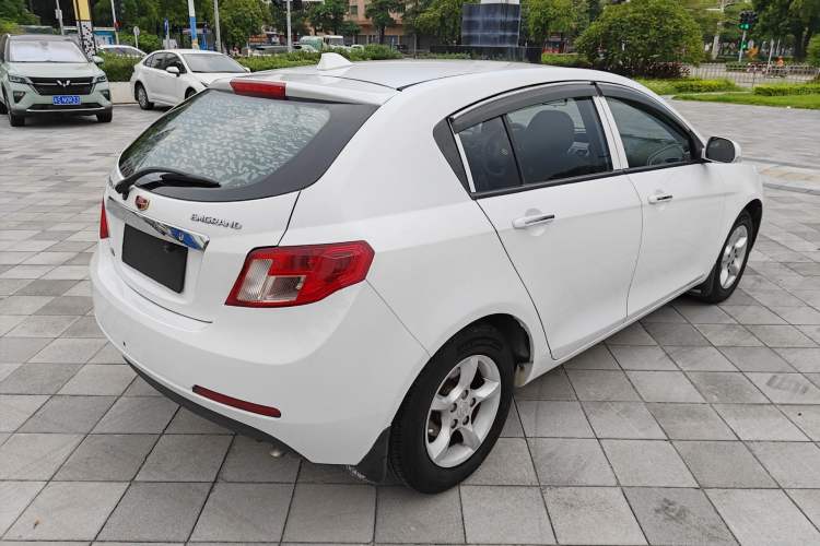 Used Geely Auto Classic Emgrand 2012 Hatchback 1.5L Manual Chao Yue Huimin Model Rear Right 45 Deg