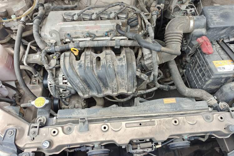 Used Geely Auto Classic Emgrand 2012 Sedan 1.5L Manual Chao Yue Huimin Model Engine Bay