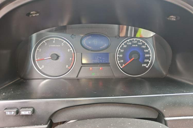 Used Geely Auto Classic Emgrand 2012 Sedan 1.5L Manual Chao Yue Huimin Model Odometer Close Up