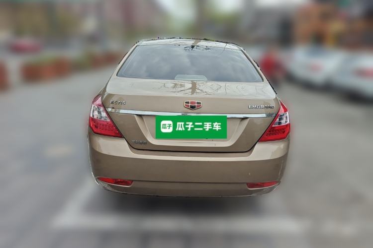Used Geely Auto Classic Emgrand 2012 Sedan 1.5L Manual Chao Yue Huimin Model Rear