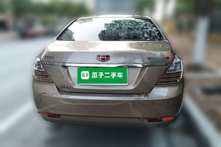 Used Geely Auto Classic Emgrand 2012 Sedan 1.8L Manual Luxury Model Rear