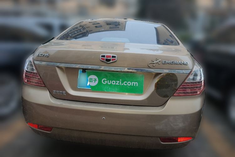 Used Geely Auto Classic Emgrand 2012 Sedan 1.5L Manual Standard Model Rear
