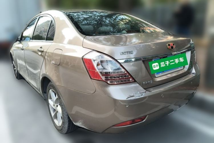 Used Geely Auto Classic Emgrand 2012 Sedan 1.8L Manual Luxury Model Rear Left 45 Deg