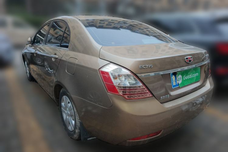 Used Geely Auto Classic Emgrand 2012 Sedan 1.5L Manual Standard Model Rear Left 45 Deg