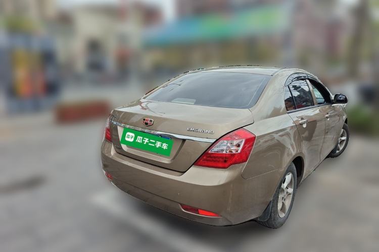 Used Geely Auto Classic Emgrand 2012 Sedan 1.5L Manual Chao Yue Huimin Model Rear Right 45 Deg