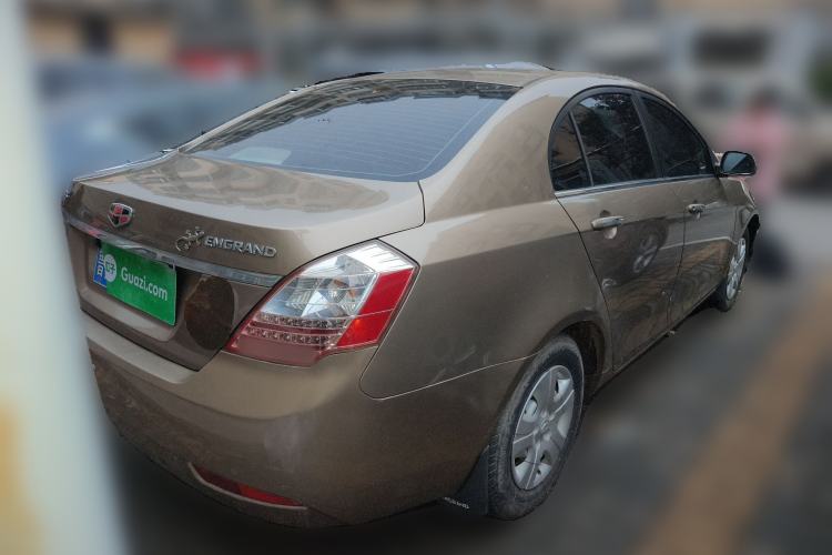 Used Geely Auto Classic Emgrand 2012 Sedan 1.5L Manual Standard Model Rear Right 45 Deg