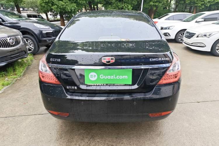 Used Geely Auto Classic Emgrand 2013 Sedan 1.8L CVT Prestige Model Rear