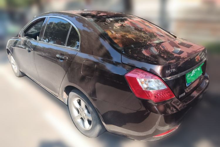 Used Geely Auto Classic Emgrand 2013 Sedan 1.5L Manual Entry-Level Model Rear Left 45 Deg