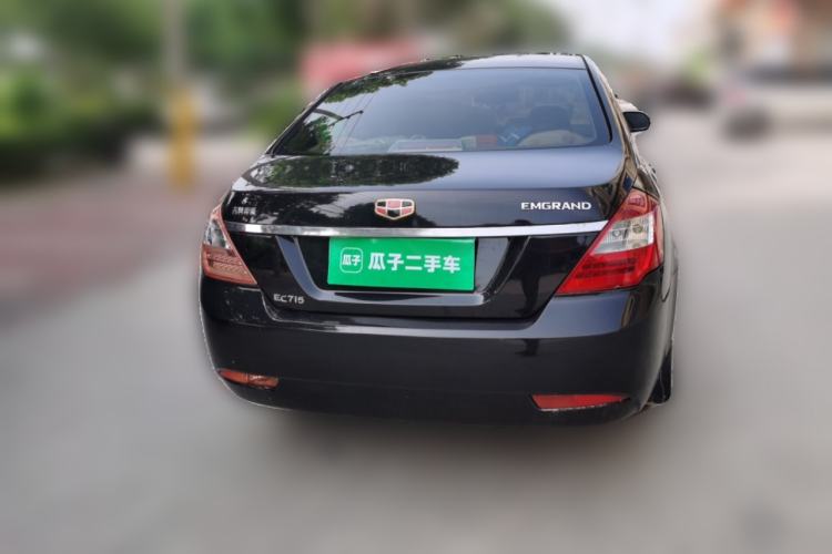 Used Geely Auto Classic Emgrand 2013 Sedan 1.5L Manual Entry-Level Model Rear