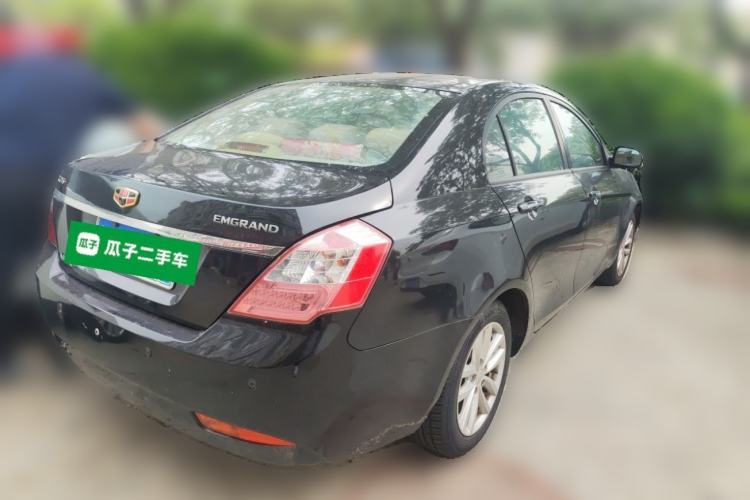 Used Geely Auto Classic Emgrand 2013 Sedan 1.5L Manual Elite Model Rear Right 45 Deg