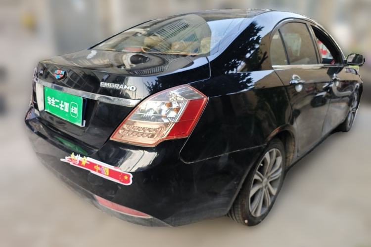 Used Geely Auto Classic Emgrand 2013 Sedan 1.5L Manual Entry-Level Model Rear Right 45 Deg