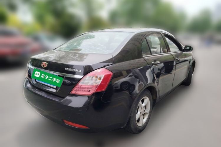 Used Geely Auto Classic Emgrand 2013 Sedan 1.5L Manual Entry-Level Model Rear Right 45 Deg