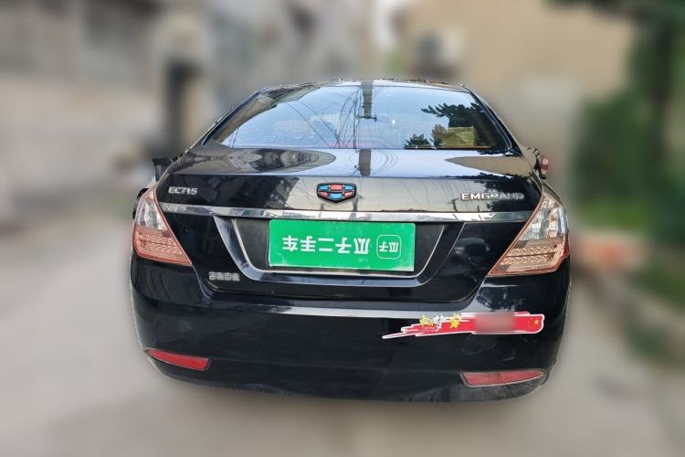Used Geely Auto Classic Emgrand 2013 Sedan 1.5L Manual Entry-Level Model Rear