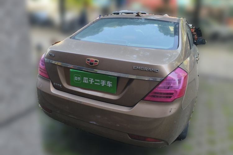 Used Geely Auto Classic Emgrand 2013 Sedan 1.5L Manual Elite Model Rear