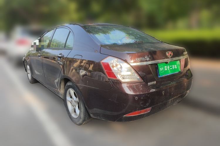 Used Geely Auto Classic Emgrand 2013 Sedan 1.5L Manual Entry-Level Model Rear Left 45 Deg