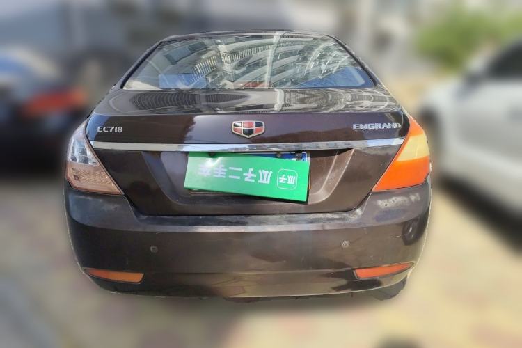 Used Geely Auto Classic Emgrand 2013 Sedan 1.8L Manual Entry-Level CNG Model Rear