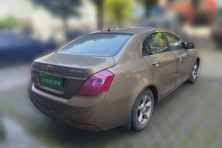 Used Geely Auto Classic Emgrand 2013 Sedan 1.5L Manual Elite Model Rear Right 45 Deg