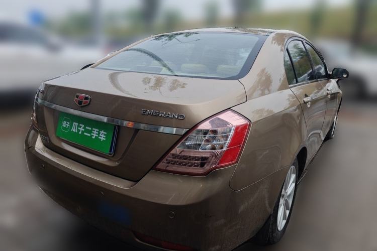 Used Geely Auto Classic Emgrand 2013 Sedan 1.8L Manual Luxury Model Rear Right 45 Deg