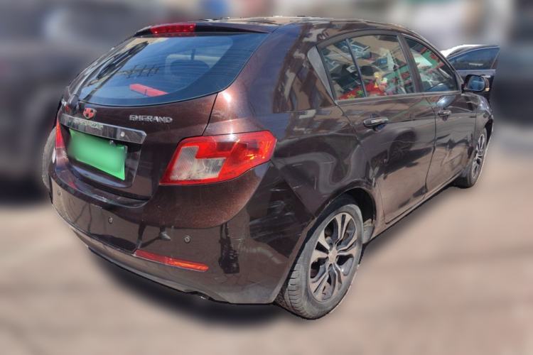 Used Geely Auto Classic Emgrand 2013 Hatchback 1.5L Manual Elite Model Rear Right 45 Deg