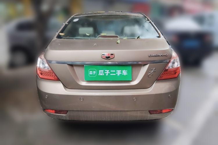 Used Geely Auto Classic Emgrand 2013 Sedan 1.8L Manual Elite Model Rear
