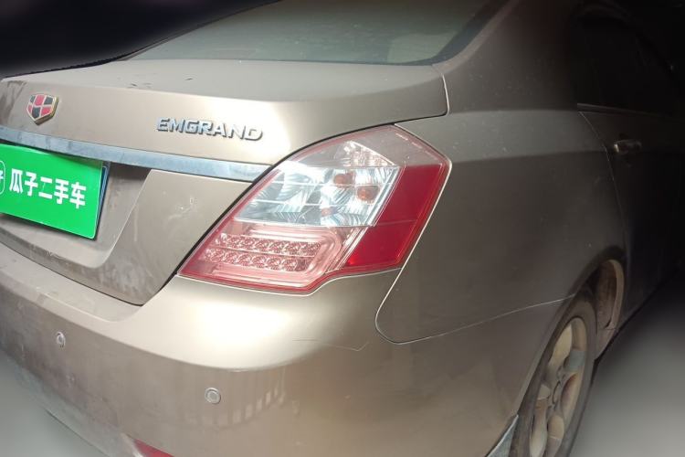 Used Geely Auto Classic Emgrand 2013 Sedan 1.5L Manual Entry-Level Model Rear Right 45 Deg