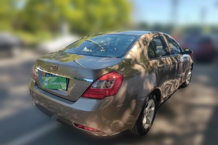 Used Geely Auto Classic Emgrand 2013 Sedan 1.5L Manual Entry-Level Model Rear Right 45 Deg