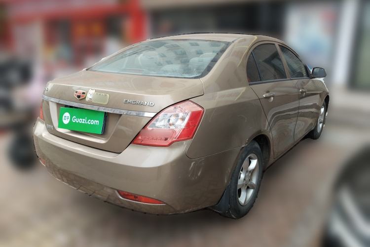 Used Geely Auto Classic Emgrand 2013 Sedan 1.5L Manual Entry-Level Model Rear Right 45 Deg