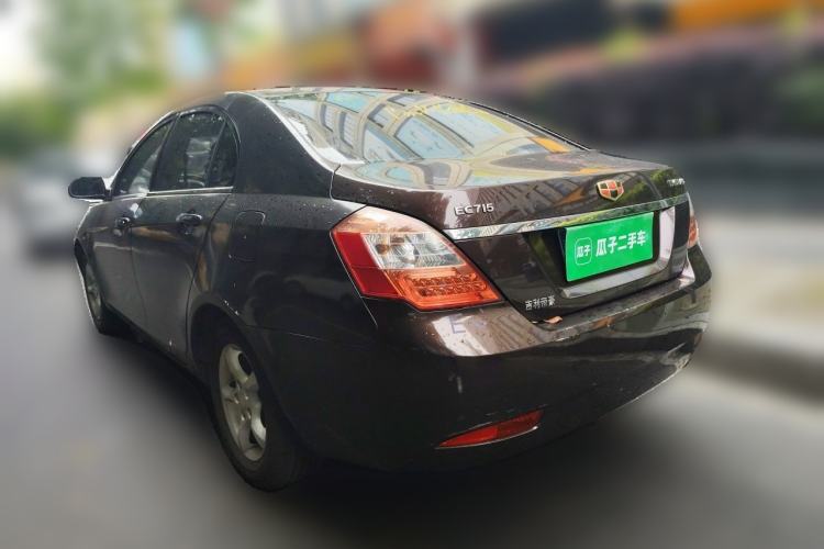 Used Geely Auto Classic Emgrand 2013 Sedan 1.5L Manual Entry-Level Model Rear Left 45 Deg