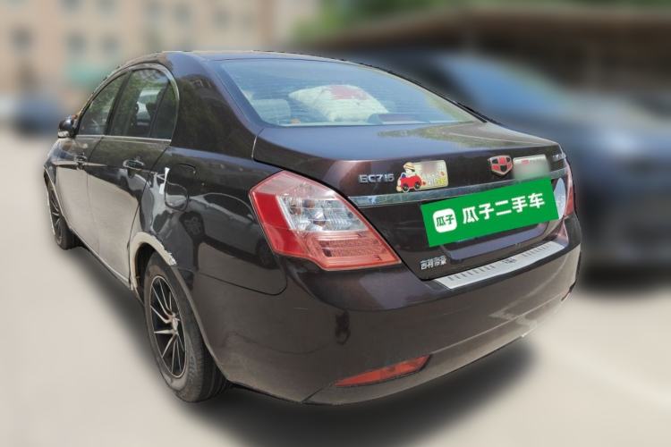 Used Geely Auto Classic Emgrand 2013 Sedan 1.5L Manual Entry-Level Model Rear Left 45 Deg
