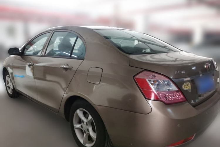 Used Geely Auto Classic Emgrand 2013 Sedan 1.5L Manual Entry-Level Model Rear Left 45 Deg