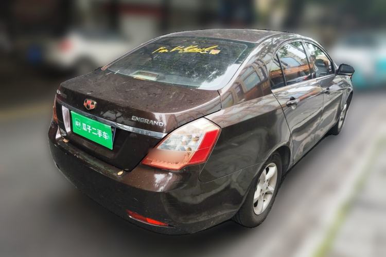 Used Geely Auto Classic Emgrand 2013 Sedan 1.5L Manual Entry-Level Model Rear Right 45 Deg