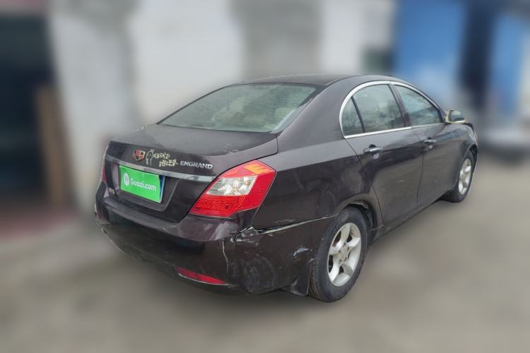 Used Geely Auto Classic Emgrand 2013 Sedan 1.5L Manual Entry-Level Model Rear Right 45 Deg