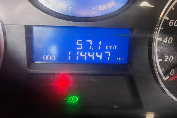 Used Geely Auto Classic Emgrand 2013 Sedan 1.8L Manual Elite Model Odometer Close Up