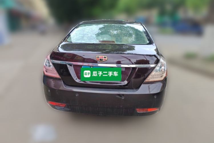 Used Geely Auto Classic Emgrand 2013 Sedan 1.8L Manual Elite Model Rear