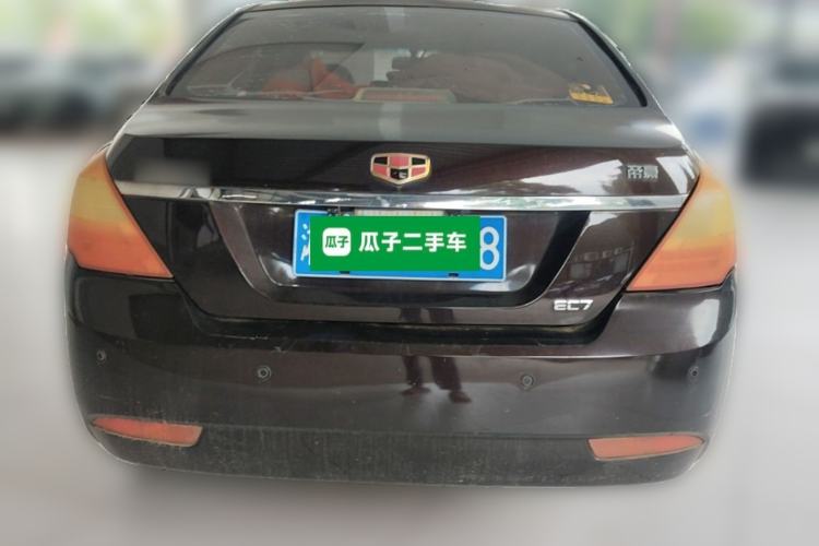 Used Geely Auto Classic Emgrand 2013 Sedan 1.5L Manual Entry-Level Model Rear