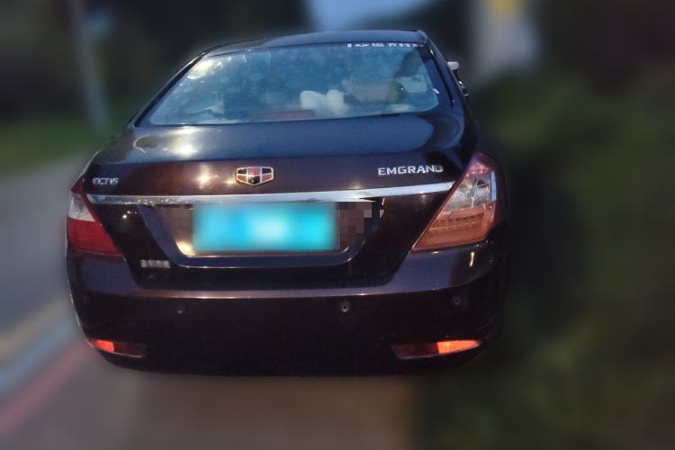 Used Geely Auto Classic Emgrand 2013 Sedan 1.5L Manual Elite Model Rear
