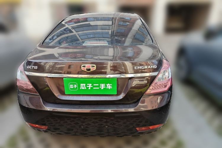 Used Geely Auto Classic Emgrand 2013 Sedan 1.5L Manual Entry-Level Model Rear