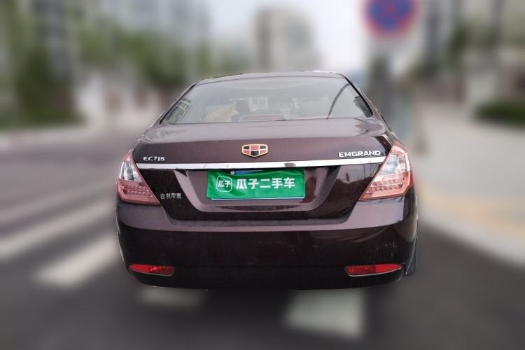 Used Geely Auto Classic Emgrand 2013 Sedan 1.5L Manual Entry-Level Model Rear