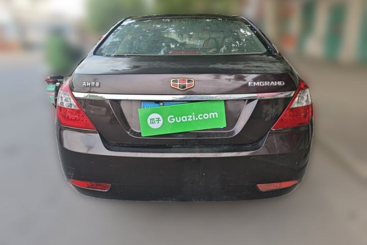 Used Geely Auto Classic Emgrand 2013 Sedan 1.5L Manual Entry-Level Model Rear