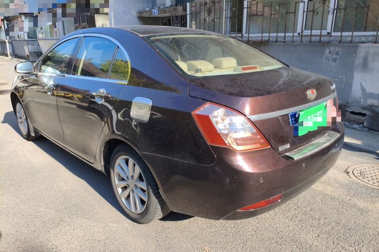 Used Geely Auto Classic Emgrand 2013 Sedan 1.5L Manual Elite Model Rear Left 45 Deg