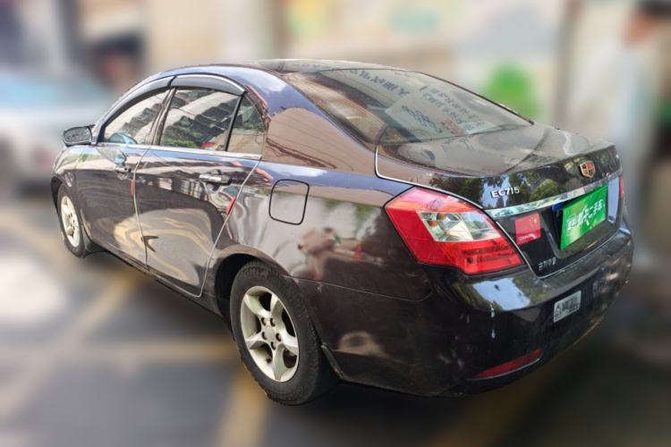 Used Geely Auto Classic Emgrand 2013 Sedan 1.5L Manual Entry-Level Model Rear Left 45 Deg