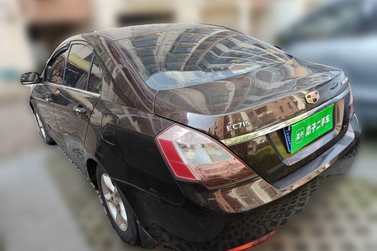 Used Geely Auto Classic Emgrand 2013 Sedan 1.5L Manual Entry-Level Model Rear Left 45 Deg
