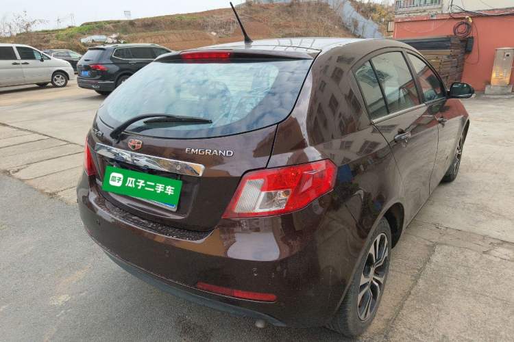 Used Geely Auto Classic Emgrand 2013 Hatchback 1.5L Manual Luxury Model Rear Right 45 Deg
