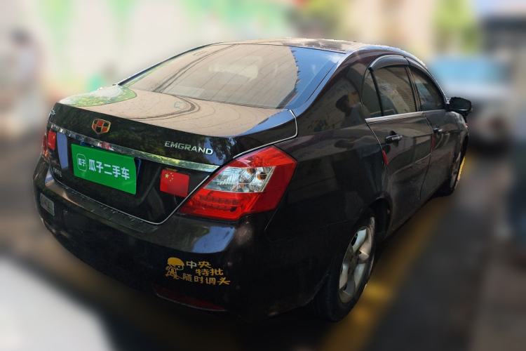 Used Geely Auto Classic Emgrand 2013 Sedan 1.5L Manual Entry-Level Model Rear Right 45 Deg