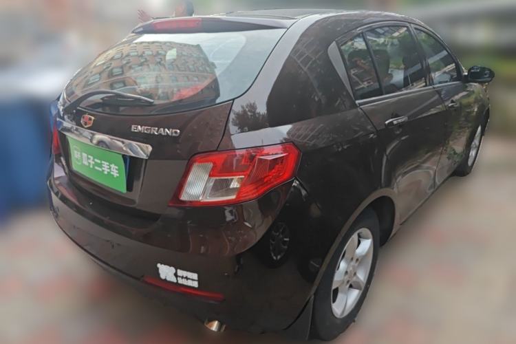 Used Geely Auto Classic Emgrand 2013 Hatchback 1.5L Manual Entry-Level Model Rear Right 45 Deg