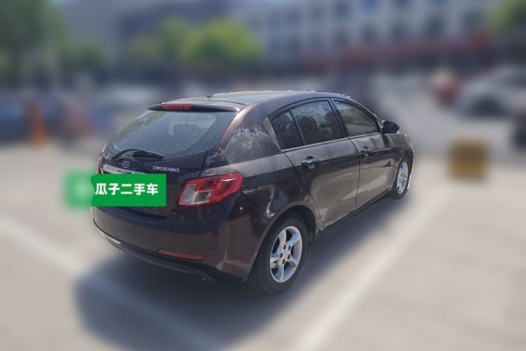 Used Geely Auto Classic Emgrand 2013 Hatchback 1.5L Manual Entry-Level Model Rear Right 45 Deg