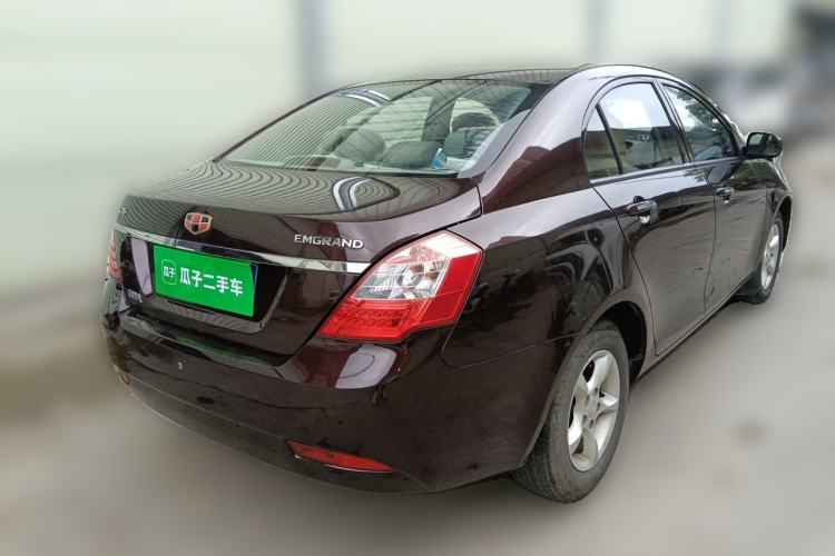 Used Geely Auto Classic Emgrand 2013 Sedan 1.5L Manual Entry-Level Model Rear Right 45 Deg